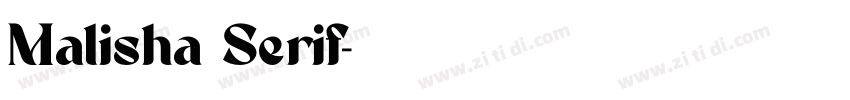 Malisha Serif字体转换